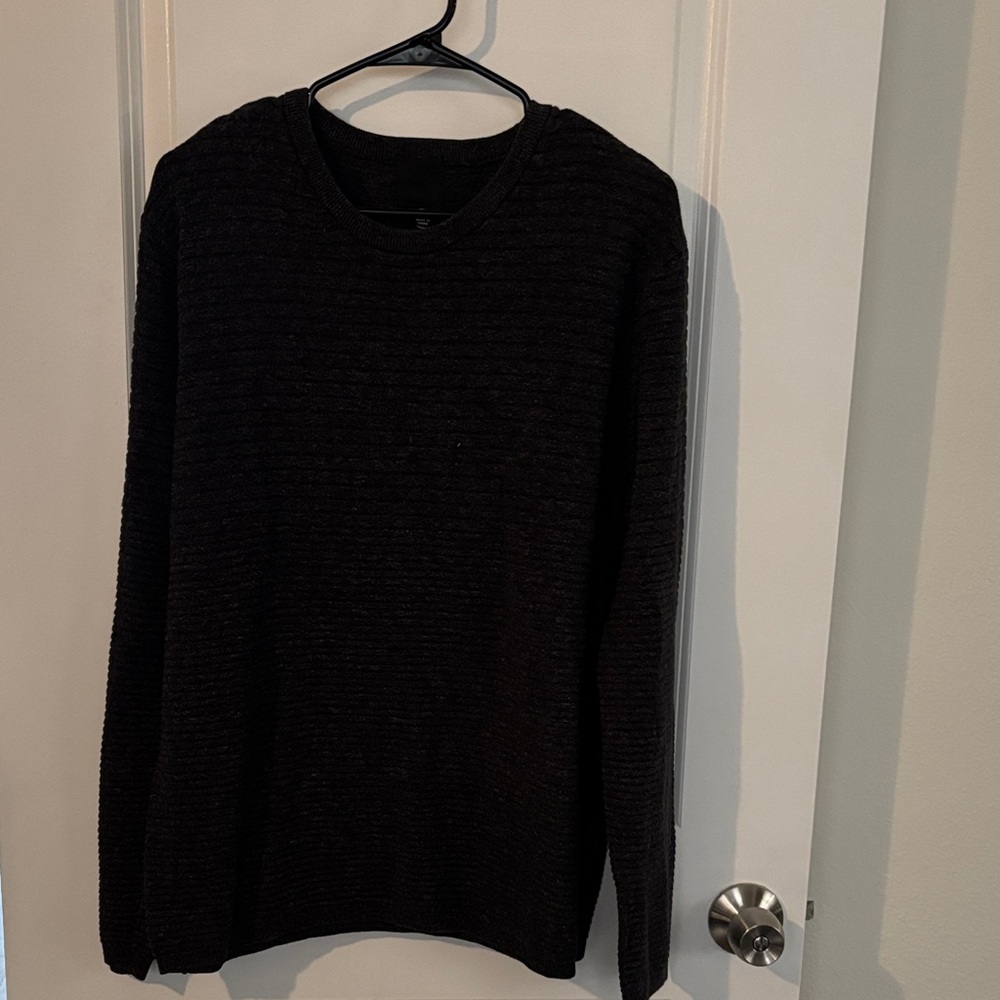 H&M Men's Dark Knit Crewneck Sweater